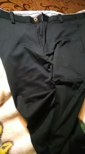 Pantalones de vestir elegantes para hombre, trajes de ocio sólidos, pantalones ceñidos formales, negro y azul, moda 2020