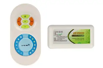 2 channel Controller Led Dimmer CCT Color Temperature Adjustable Led Controller RF remote Controller 12V-24V 12A
2 channel Controller Led Dimmer CCT Color Temperature Adjustable Led Controller RF remote Controller 12V-24V 12A