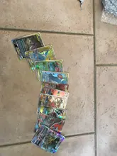 Vmax GX EX TAG-cartas de colección de juegos para niños, Cartas coleccionables de Pokémon en papel, regalo en inglés, 10-2021 unids/lote, novedad de 300