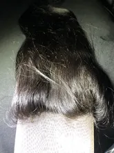 Extensiones de pelo brasileñas Remy con encaje Frontal 13x4, accesorio capilar liso con cierre de encaje Frontal HD transparente 4x4 5x5, pelo humano 100% predespuntado