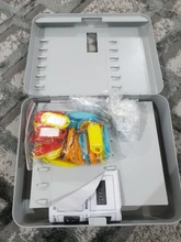 Caja de almacenamiento segura de 48 teclas, organizador de llaves múltiples montado en la pared, combinación/bloqueo de llaves, para uso en casa, oficina, fábrica y tienda