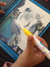 Original Frozen Water painting Drawing toys Graffiti anime action figure Watercolour