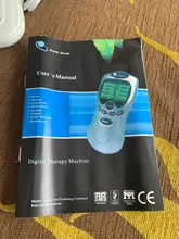 Electroestimulador eléctrico Heral Tens Estimulador muscular Ems, máquina de masaje corporal de acupuntura, 8 modelos, Terapia Digital
