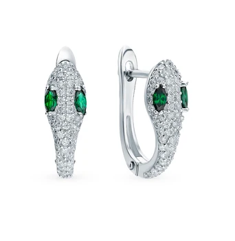 Silver earrings with cubic zirconia sunlight sample 925
Silver earrings with cubic zirconia sunlight sample 925