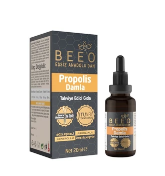 Beeo Propolis Drops 20 mL Natural Food Supplement from Anatolia, Immune Enhancing Healthy Supplement Food
Beeo Propolis Drops 20 mL Natural Food Supplement from Anatolia, Immune Enhancing Healthy Supplement Food