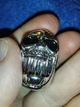 Anillo de acero inoxidable con diseño de calavera para hombre, joyería masculina, Abrebotellas de cerveza, estilo Punk Vintage