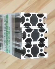 Arbitrary Cutting 1000mm 2040 V-slot Black Aluminum Extrusion Profile,Black Color.