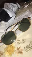 Sunglasses Vintage Retro Women Goggles Frame Lens Driver's Polygon Round Small Luxury