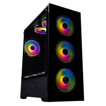 Micro ATX/ATX Midtower Case Hiditec CHA010023 RGB LED
Micro ATX/ATX Midtower Case Hiditec CHA010023 RGB LED