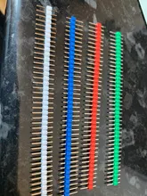 Header-Connector-Kit Pcb-Pin-Strip Breakable-Pin-Header 40-Pin Arduino Single-Row Male