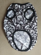 Chaleco para perros, ropa de dibujos animados, chaleco con Calavera, camiseta para perros y gatos, cachorro suave, ropa para perros, camiseta chaleco 2XS-5XL 25Q