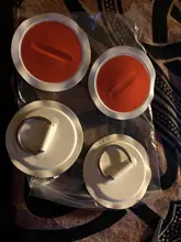 Parche de PVC para tabla de surf, con anillo en D de acero inoxidable, almohadilla de anillo redondo, cuerda elástica de 5M, 6 uds.