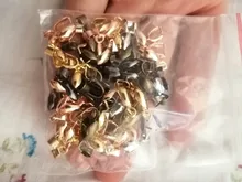 50 unids/lote 5x14mm 6x17mm 8x20mm 7 colores colgantes plateados broches conectores cuentas de cobre cuentas de bola hallazgos de joyería