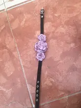 Collar Necklace Puppy-Accessory Roses Flower-Design Pet-Dog Princess Cat 2-Sizes 4-Colours