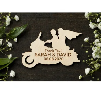 Motorcycle Save The Date magnet, Modern wooden Magnets, thank you favors tag, laser Engraved Wedding Invitations, party Souvenir
Motorcycle Save The Date magnet, Modern wooden Magnets, thank you favors tag, laser Engraved Wedding Invitations, party Souvenir
