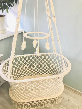 Люлька для младенца подвесная, шезлонг колыбель для новорожденных, зыбка, кровать детская
Люлька для младенца подвесная, шезлонг колыбель для новорожденных, зыбка, кровать детская