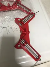 Clip de ángulo recto, multifunción, 90 grados, marco de imagen, abrazadera esquinera, 100 mm, esquinero, carpintería, 4 unidades