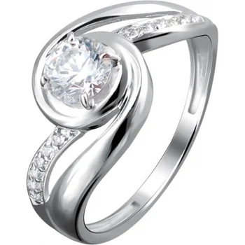 Esthete ring with cubic zirconia and Swarovski crystals in silver
Esthete ring with cubic zirconia and Swarovski crystals in silver