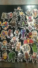 50 Uds de dibujos animados pegatinas Marvel bien los Vengadores etiqueta engomada impermeable equipaje Skateboard guitarra portátil pegatinas juguete de niño