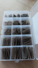 Resorte pequeño para reparación de RESORTE DE COMPRESIÓN, alambre de acero inoxidable 304 de alta calidad, diámetro 0,5/0,3/0,4 OD4/5/6 10-30longitud 225pc