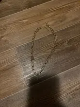 Collar de cadena gruesa steampunk para hombre y mujer, gargantilla punk con cierre, colgante, collares con estilo dorado grueso