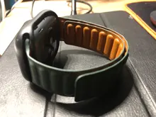 Correa de cuero para Apple watch, correa de 44mm, 40mm, 38mm, 42mm, 1:1, Original, con lazo magnético, iWatch seires 5 4 SE 6