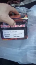 Faro Flash de advertencia para coche, lámpara LED giratoria de emergencia, luz de Seguridad de Tráfico, imán, caja de techo, Flash estroboscópico