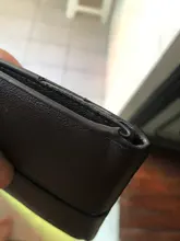 KUNBABY-cartera de piel sintética con logotipo M, 1 Uds., color negro o café, envío gratis