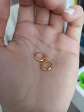 Aide Minimalis-pendientes circulares de 100% Plata de Ley 925 para aniversario, aretes de aro de compromiso, 5/6/7/8/9 MM