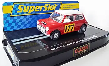 Slot SCX Scalextric Superslot H2807 Mini Cooper Classic R.AAltonen No. 177
Slot SCX Scalextric Superslot H2807 Mini Cooper Classic R.AAltonen No. 177