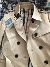 JAZZEVAR-gabardina clásica de doble botonadura para mujer, abrigo impermeable de marca de alta costura, prendas de vestir de negocios, Otoño, 2021