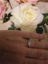 Anillo de piedra de circón redondo y pequeño para mujer, joyería de boda de Color plata Vintage, anillos de compromiso de cristal para mujer