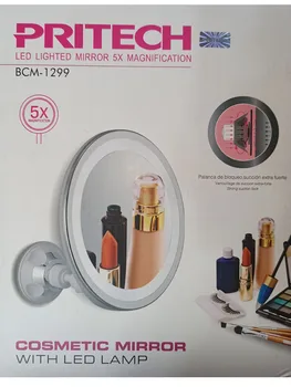 LED makeup with HD mirror 5X magnification smart fill light ladies makeup lamp 360º rotating lock lever extra strong suction.
LED makeup with HD mirror 5X magnification smart fill light ladies makeup lamp 360º rotating lock lever extra strong suction.