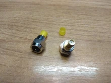 Conector macho tipo F a hembra SMA, Conector de Adaptador Coaxial RF recto F macho a hembra SMA