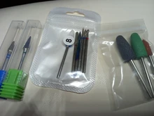 ERUIKA-taladro rotativo de 5 tipos de diamantes, accesorios para manicura, máquina eléctrica, herramientas de corte