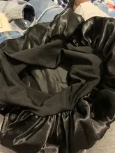 Gorro de descanso de satén para mujer, gorro de dormir liso, para el cuidado del cabello, Unisex