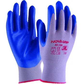 GLOVE NYLON NITRILE PALM BLUE T8 NOVA GRIP
GLOVE NYLON NITRILE PALM BLUE T8 NOVA GRIP