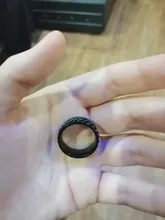 EDC-Spinner de dedo con cadena de acero inoxidable para hombre, giratorio, anillo clásico, Roma, Digital, regalo