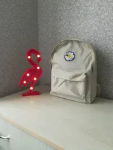 Daisy pequeña mochila para estudiantes adolescentes chicas mujer lienzo mochila blanco mochila de moda mochila de viaje de la calle tendencia