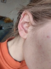 3 unids/set Clips pendiente para las mujeres Unisex minimalista cartílago conjunto de pendientes de aro de moda brazalete de oído falsificación piercing Clip en pendientes