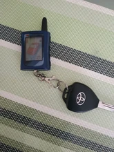 Llavero MA version rusa para coche, sistema de alarma para coche, mando A distancia, lcd