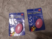 Alarma de autodefensa 100dB con forma de huevo para niña y mujer, protección de seguridad, alerta, seguridad Personal, llavero fuerte, alarma de emergencia