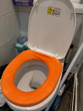 Warmer Seat-Covers Toilet-Accessories Random-Color Washable 1pc Cushion-Pads Pan Pedestal