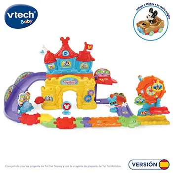 VTech amusement park-Play interactive electronic Set with a Mickey Gold car included, color/model assortment
VTech amusement park-Play interactive electronic Set with a Mickey Gold car included, color/model assortment