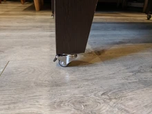 4 Uds muebles ruedas suave giratorio de goma rueda bastante de ruedas para Carro de bebé ruedas para cama hogar accesorio