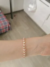 Pulsera de oro rosa de Color plateado para mujer, colgante de corazón de cristal, pulsera de mujer, joyería fina de Boda nupcial, regalo