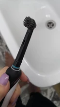 4x Bamboo Charcoal bristles 100% Recyclable brush heads precision clean Replacement Heads