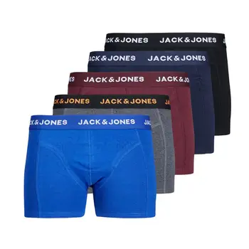 Jack & Jones men's New Collection 20/21 TRUNKS Pack 5 Boxer 95% cotton and 5% elastane very soft and comfortable
Jack & Jones men's New Collection 20/21 TRUNKS Pack 5 Boxer 95% cotton and 5% elastane very soft and comfortable
