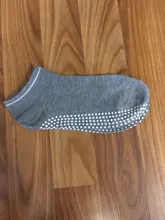 1 par de calcetines de Yoga las mujeres antideslizante de silicona calcetines de Ballet de Pilates gimnasio Fitness deporte de algodón suave transpirable elasticidad Calcetines