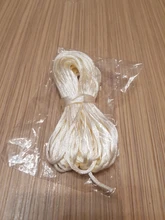 TYRY.HU-cordón de nailon satinado MultiColor de 10 metros, cuerda sólida para cuentas para confeccionar joyas de algodón para bebés, de seda trenzada de 2mm